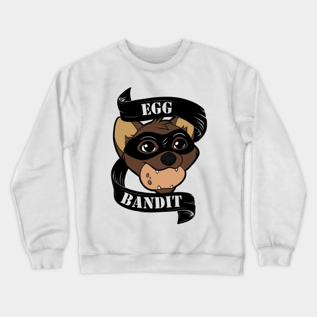 Egg Bandit Crewneck Sweatshirt by Kumotta